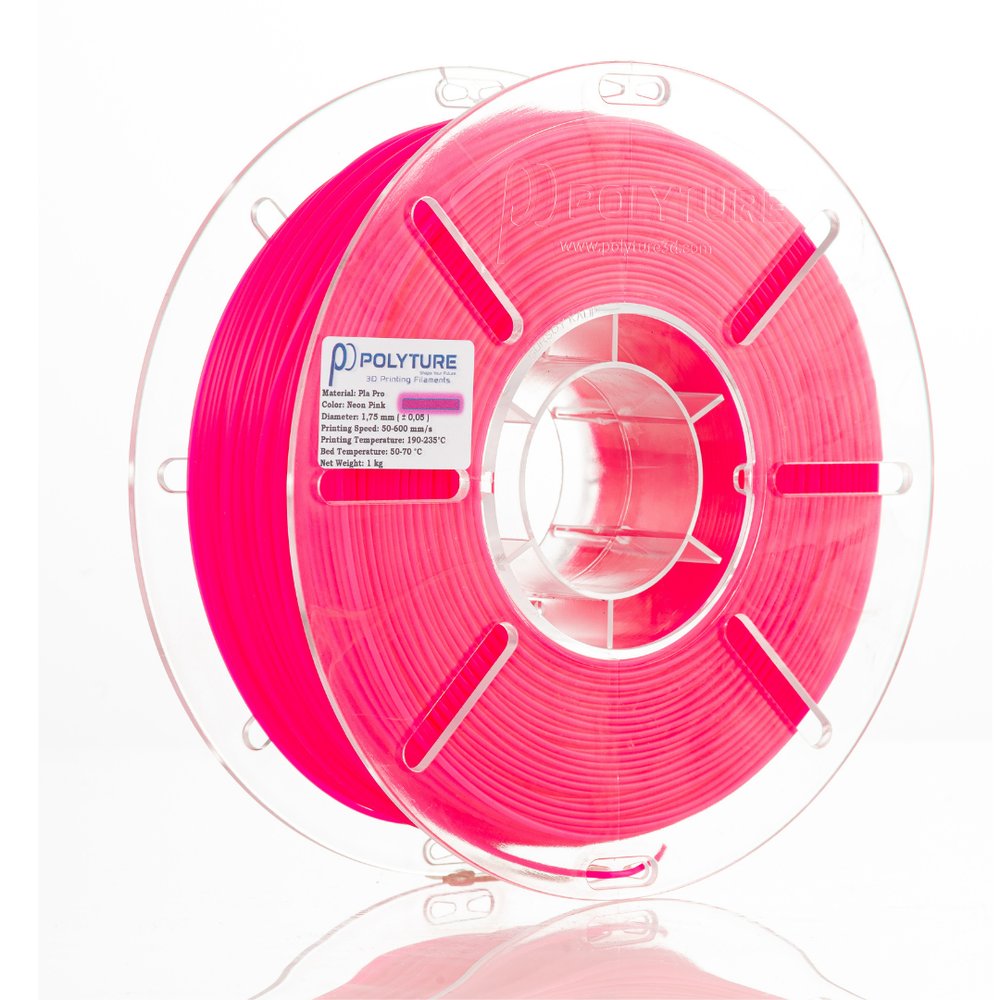 Polyture PLA Pro Neon Filament 1.75 mm 1 kg